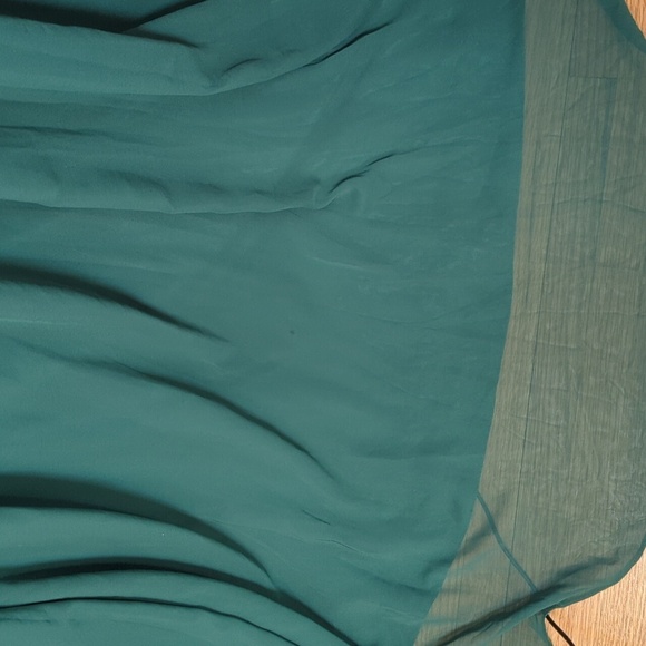 NWT AZAZIE MOLLY Peacock (Teal) Bridesmaid Prom Dress size 16 - Picture 9 of 11